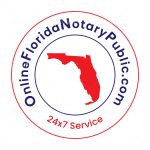 Online Florida Notary Public - logo Notarize Online