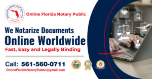 Online Florida Notary Public-blog banner-remote notary